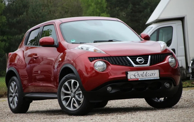Nissan Juke cena 38900 przebieg: 166000, rok produkcji 2013 z Okonek małe 596